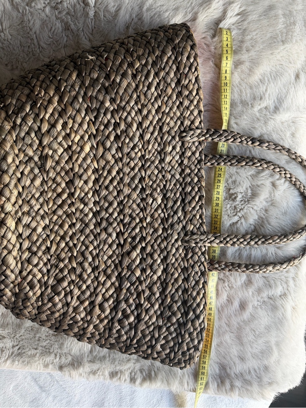 J.Crew straw bag. - Picture 7 of 10